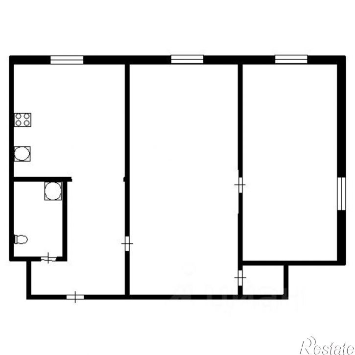 2-комн квартира проспект Строителей, 26,  д. 26