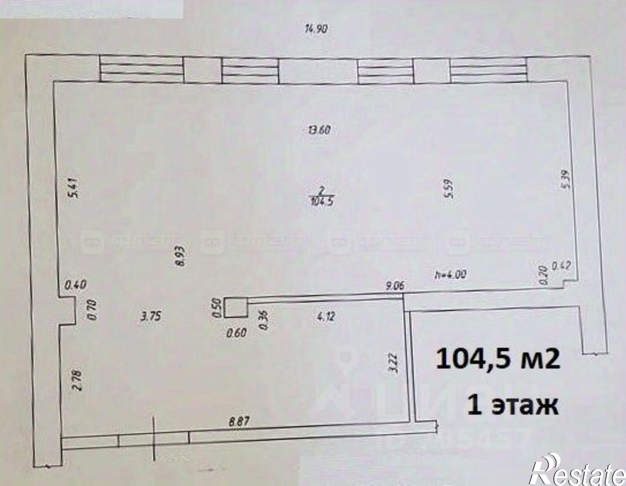 Купить офис, помещение под офис за 7 053 370 рублей на улица 30 лет Победы, 10