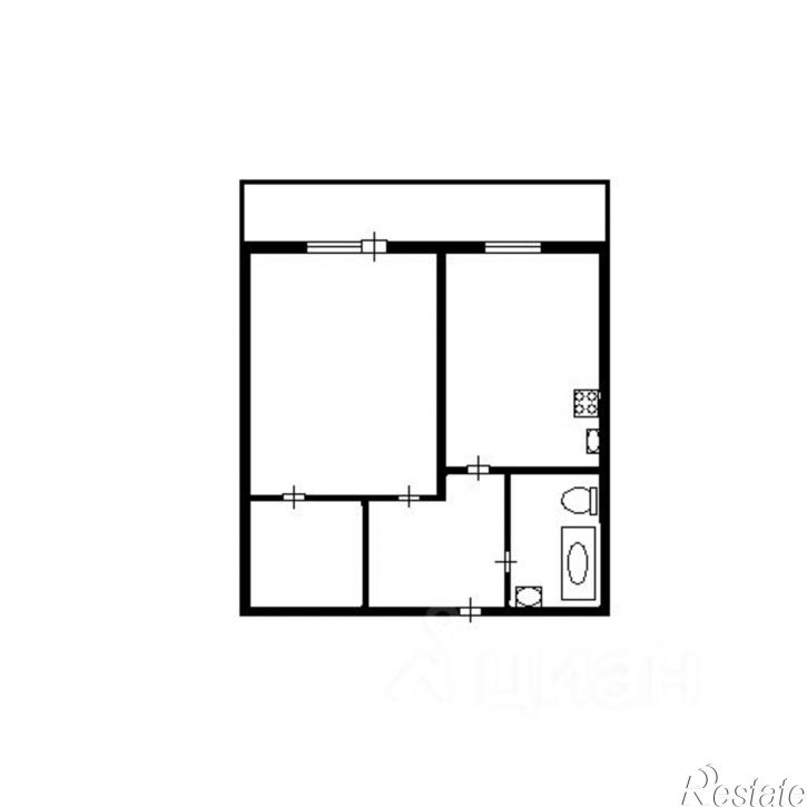 1-комн квартира пр-кт Вахитова, 27б,  д. 27б